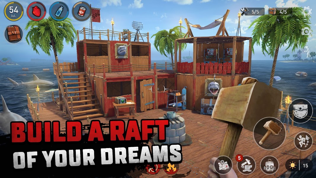 Raft Survival Mod APK