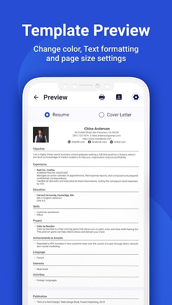 Resume Builder & CV Maker Mod APK