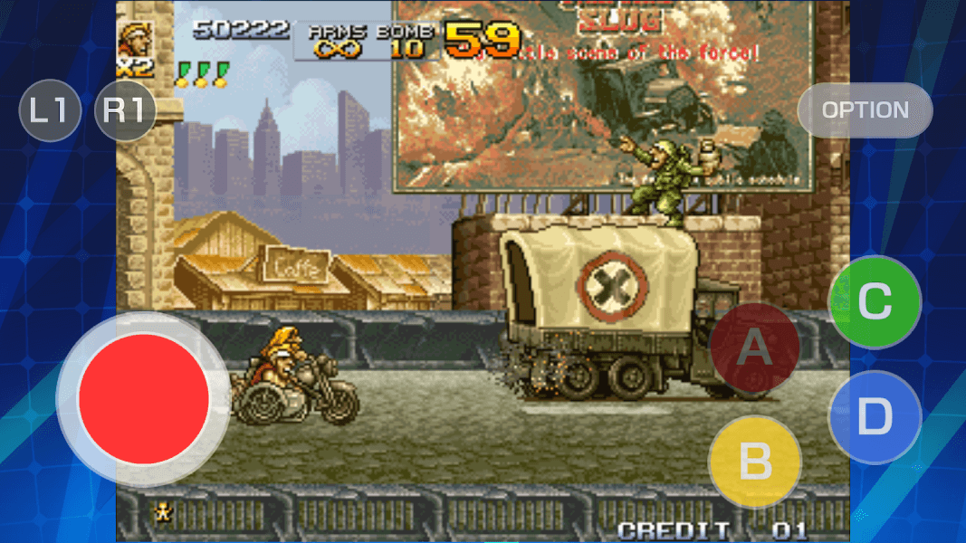 METAL SLUG 4 ACA NEOGEO APK