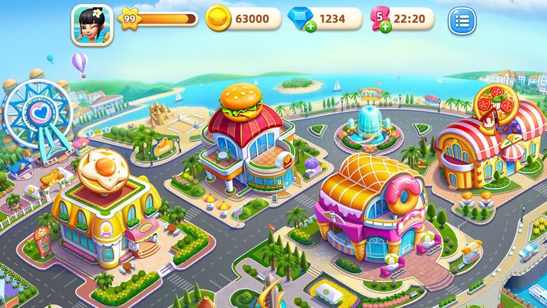 Cooking City Mod APK