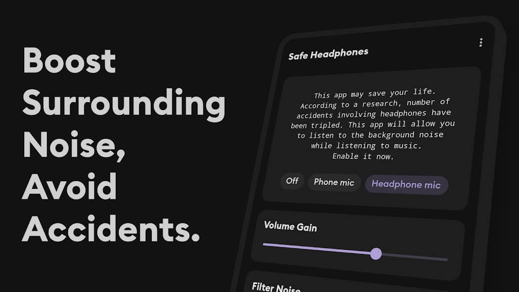 Safe Headphones Mod APK