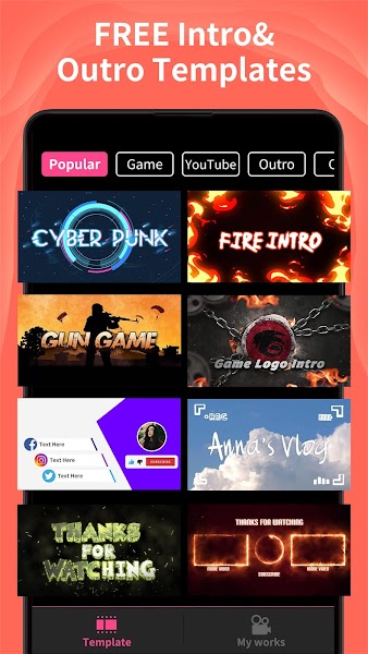 Intro Maker Mod APK