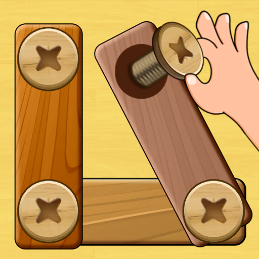 Wood Nuts & Bolts Puzzle Mod APK v10.4 (Unlimited Coins)