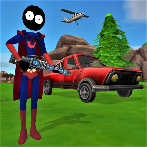 Stickman Superhero Mod APK v2.0.2 (All Items Unlocked)